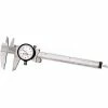 Starrett 120A-6 0-6" Dial Caliper W/White Dial On Black Case -Cord Reels Shop TLS 64514