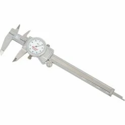Starrett 3202-6 0-6" Dial Caliper W/White Dial 15 Starrett 3202-6 0-6" Dial Caliper W/White Dial -Cord Reels Shop TLS 66964